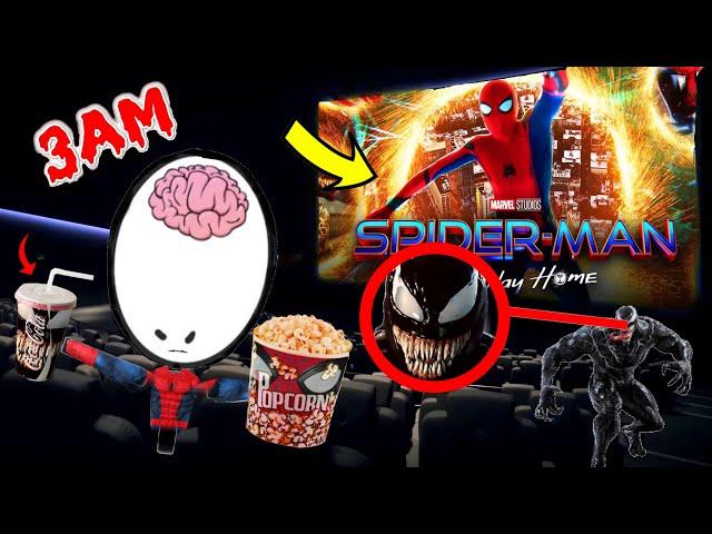 DO NOT WATCH SPIDER MAN NO WAY HOME AT 3AM CHALLENGE (VENOM.EXE)SCARY!!!