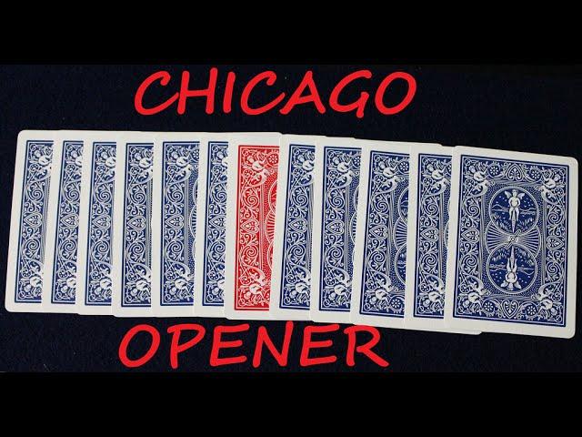 The Chicago Opener (Red Hot Mamma) Tutorial