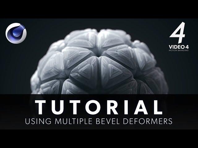 Using multiple bevel deformers - CINEMA 4D TUTORIAL