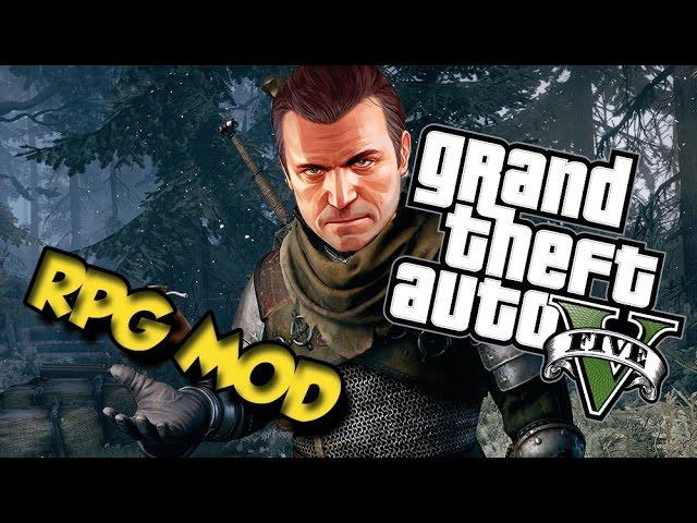 GTA V RPG MOD | GTA V NA MODACH - PRAWDZIWE RPG W LOS SANTOS + DOWNLOAD [PL]