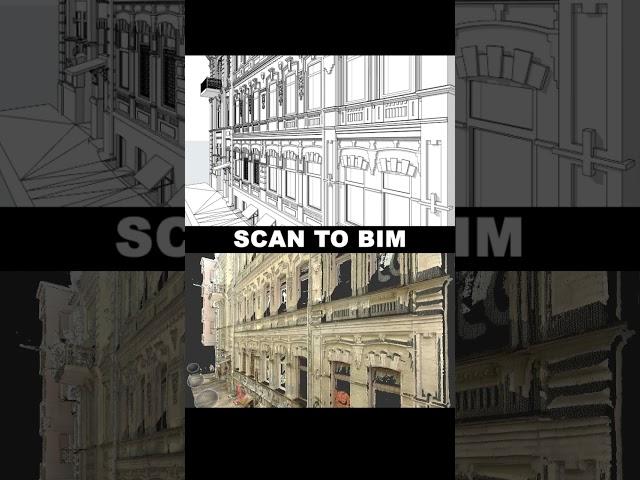 From pointcloud 3d laserscan to Archicad BIM