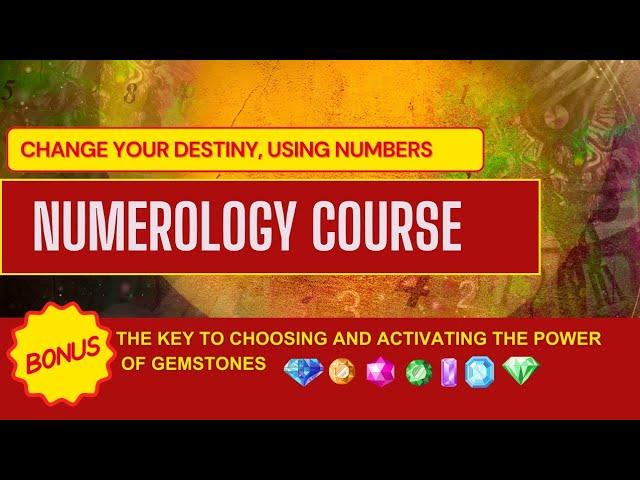 NUMEROLOGY COURSE