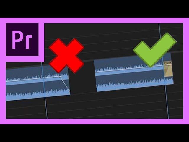 Premiere Pro Tutorial: Crossfade Audio in Just a Few Seconds!