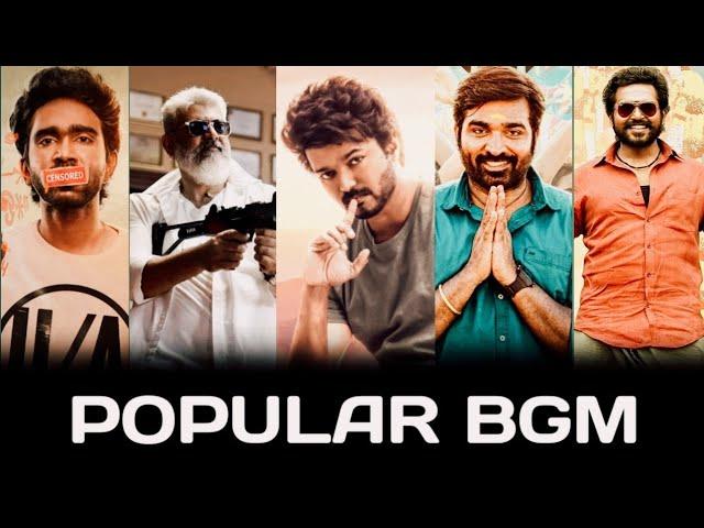 Popular BGM ft.Varisu, Thunivu, Jailer, Love Today, Prince, Dsp, Sardar, Viruman, Maari 2,