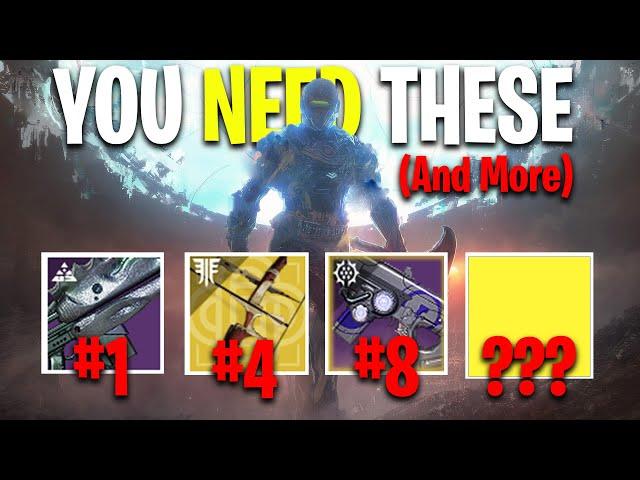 The MOST USED Weapons In Every Category You SHOULD HAVE! | Destiny 2 Weapon Guide (Season 20)