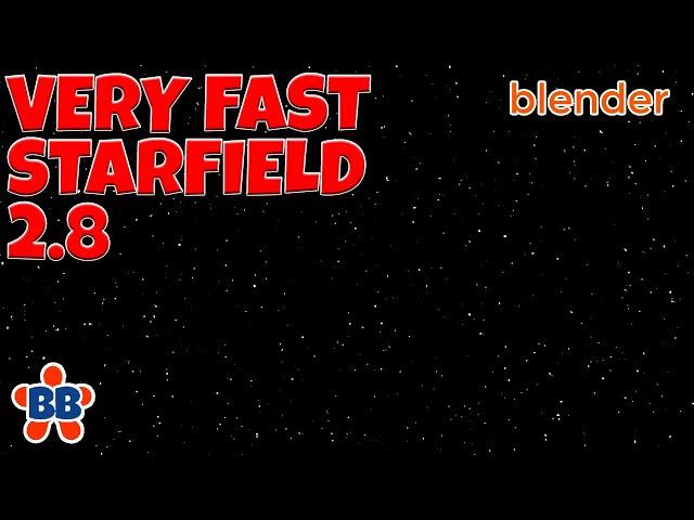 Blender Stars - Fast Starfield Explanation in Blender 2.8 (EEVEE and CYCLES)