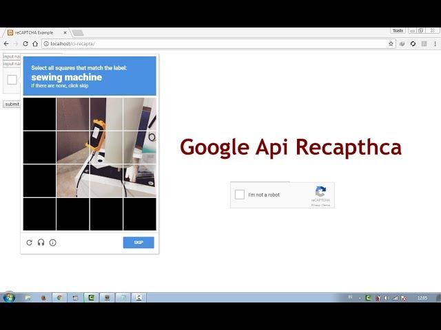 Codeigniter 3 Tutorial | Create a Google Fire Recaptcha Validation