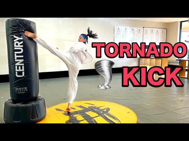 TORNADO KICK - 3 EASY STEPS | TKD