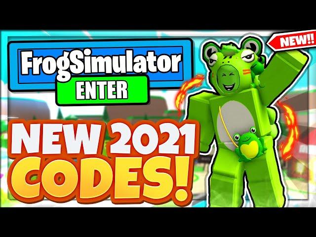 (2021) FROG SIMULATOR CODES *FREE PETS* ALL NEW SECRET ROBLOX FROG SIMULATOR CODES!