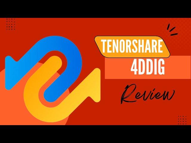 Tenorshare 4DDig Review | Data Recovery Mastery!