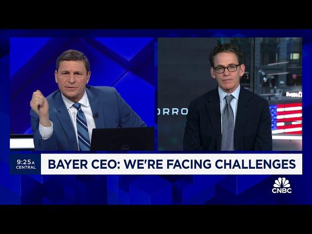 Bayer CEO on turnaround strategy: We've taken out multiple levels of hierarchy