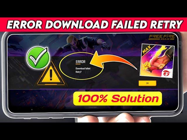 free fire download failed retry | free fire not opening today free fire error download failed retry