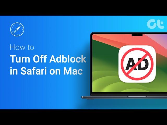 How to Turn Off Adblock in Safari on Mac | Quick and Easy | 2024 Tutorial