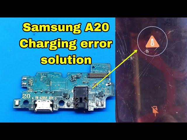 samsung a20 charging error solution|| samsung a20 battery overheating problem solution