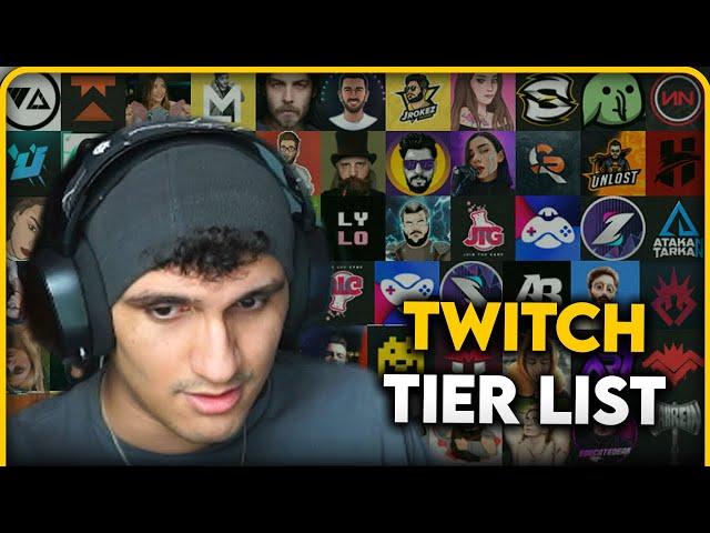 CharmQuell, Twitch Türkiye Tier List Yapıyor!