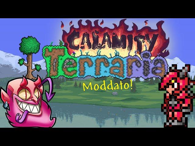 ARMATURA DI CREMISI! METEORITI! Terraria Moddato E4