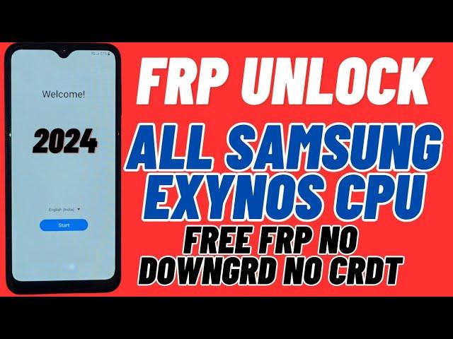 Samsung A135f Frp Bypass Free 2024 Patch Update / All Samsung A13 5G Exynos CPU Frp Bypass 2024