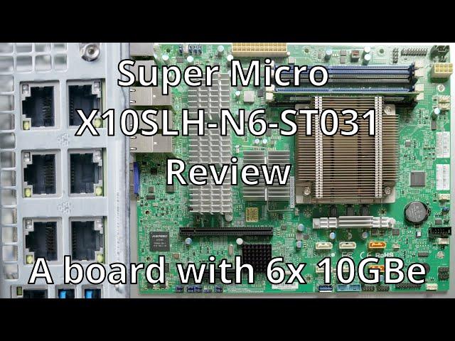 Super Micro X10SLH-N6-ST031 Review. How well can the 10GBe ports be used as a router?