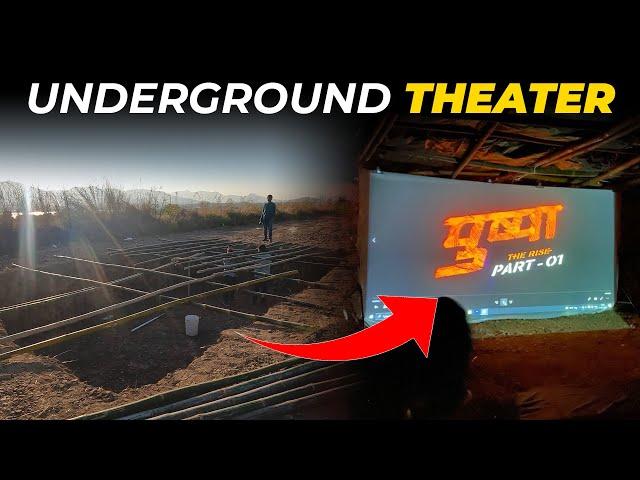 We Made World's First Underground Theater | जमीन के अंदर देखीं पुष्पा movie, Part 2? | Mad Jugaad