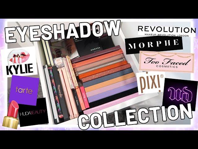 MASSIVE EYESHADOW COLLECTION | HUGE MAKEUP COLLECTION AUGUST 2020 | Luce Stephenson