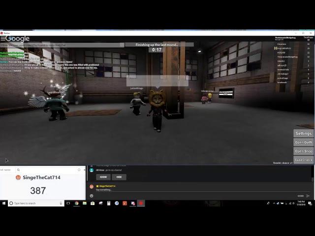 Surprise! Streaming ROBLOX with friends!