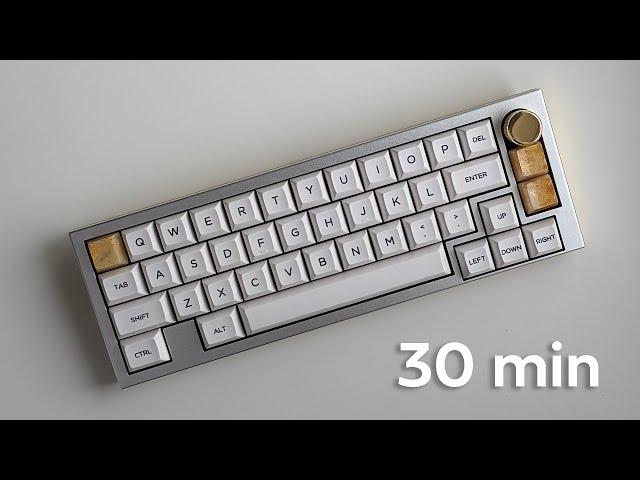 30 minutes of premium keyboard sounds