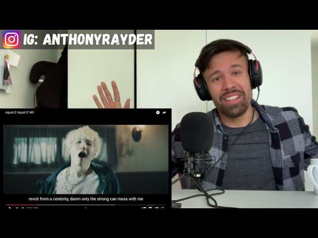 AGUST D REACTION - THE BEST RAPPER IN BTS???