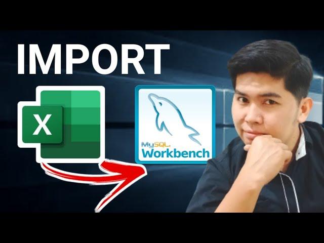 How to IMPORT Excel file (CSV) to MySQL Workbench.