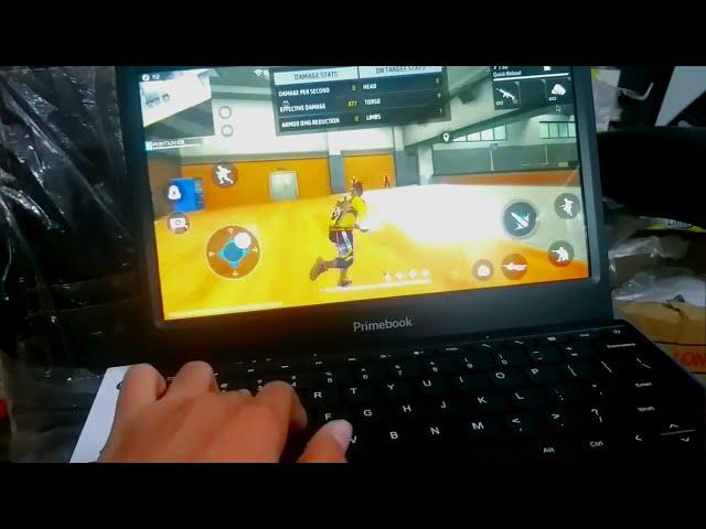 primebook laptop 4g  free fire test