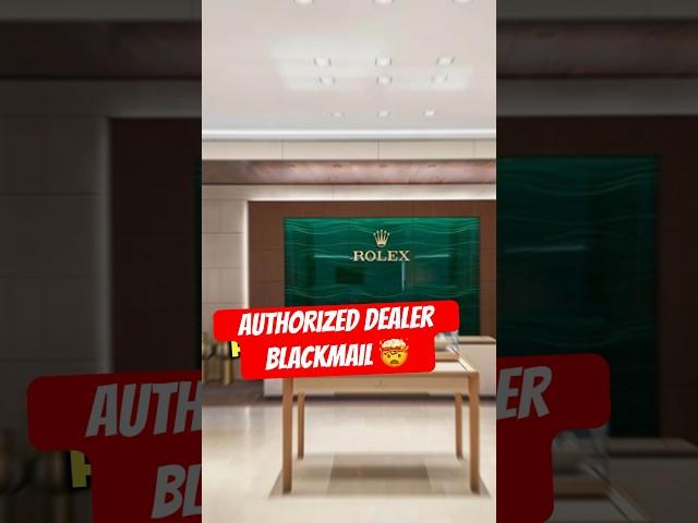 Authorized Dealer Blackmail: Exposing the dirty tactics