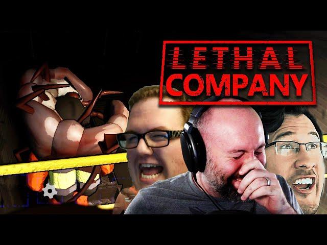 WE KNOW WHERE THE SIDEWALK ENDS | Lethal Company with Mark and Bob