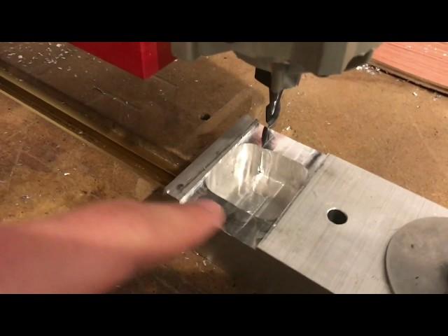 "universal G code sender” turns your CNC router into a manual milling machine