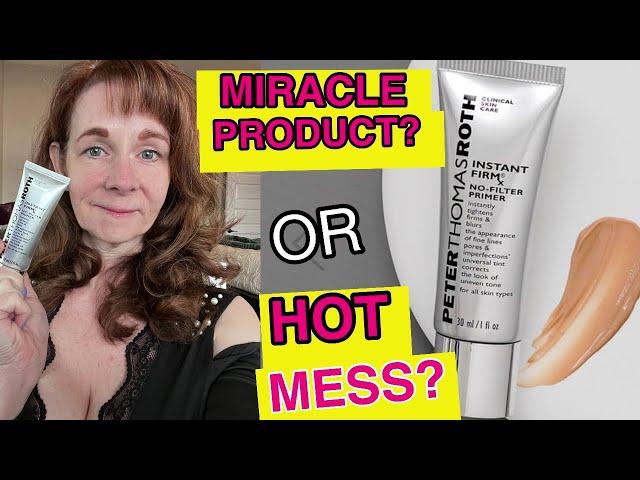 How to Get  Flawless Skin with THIS Peter Thomas Roth Instant FIRMx No-Filter Primer| Tips for Use