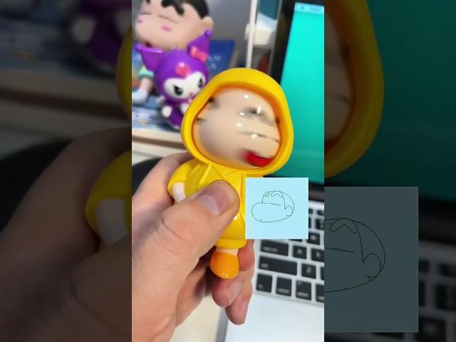 My girlfriend gave me a face-changing Shin-chan pendant. Every expression is so cute. Pendant. S