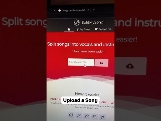 Best website for splitting songs  #shorts