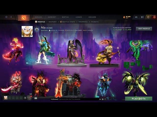 DOTA 2 - My 2024 Mixed Sets Collections (December 2024)