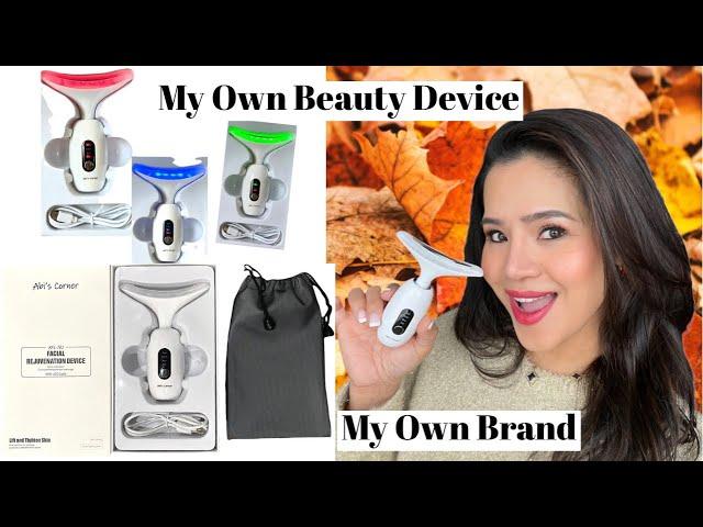 My Own Brand | Facial Rejuvenation Device  | 3 in 1 Beauty Tool.