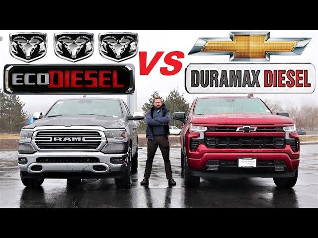 2023 Ram 1500 Eco-Diesel VS 2023 Chevy Silverado 1500 Duramax: Which Diesel Is Better?