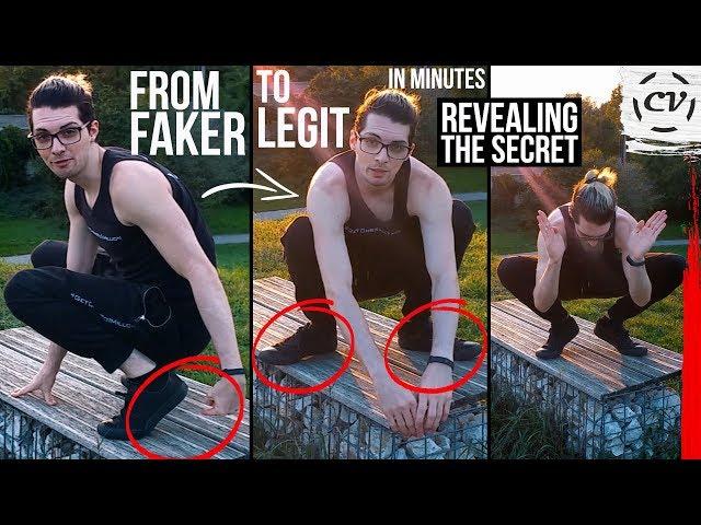 Slav Squat Tutorial (How To Slav Quat Properly With Heels On Floor)