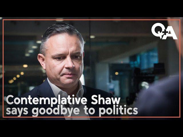 James Shaw: Why I nearly resigned as Climate Change Minister | Q+A 2024