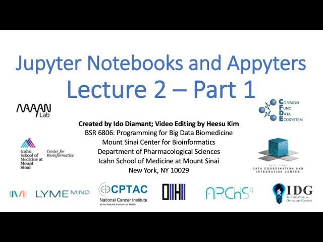 BSR 6806: Lecture2 - Part1 - Jupyter Notebooks - Prepared by Ido Diamant - ISMMS - Spring 2023