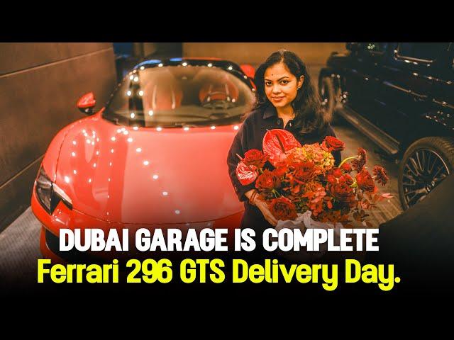 MY FERRARI 296 GTS 2025 DELIVERY DAY IN DUBAI ️