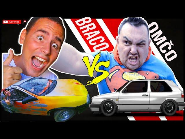 BRACO GAJIĆ vs OMČO SUPERMEN (Opel Corsa vs Golf 2)