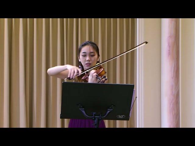 Jessie Montgomery - Rhapsody No. 1 Solo Violin