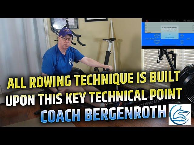 All Rowing Technique Is Built Upon This KEY Technical Point