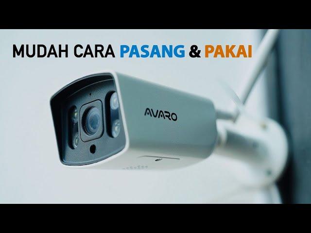 CCTV Yang Udah Simple Pakenya‼️ Avaro Smart Outdoor IP CAM