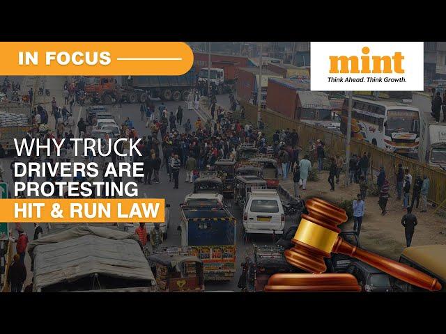 Truck Drivers Protest Against New Hit & Run Law, Disrupt Fuel Supply | What’s Changed | Details