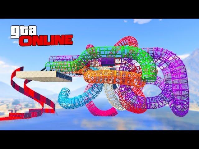 Дерзкие Тролль Гонки в GTA 5 Online с ловушками и поворотами!