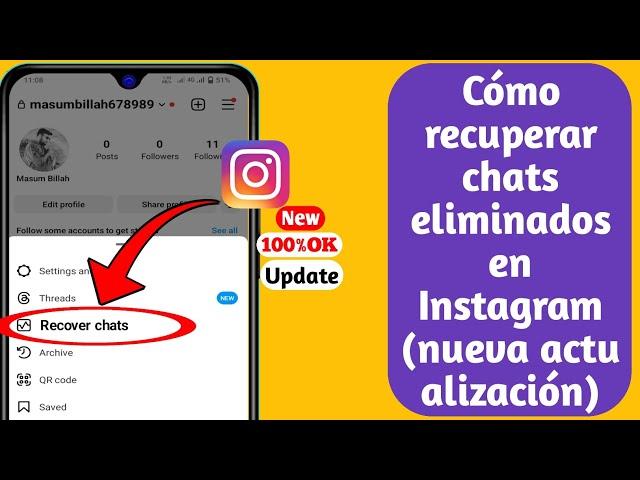 Cómo recuperar chats eliminados en Instagram (nueva actualización) |