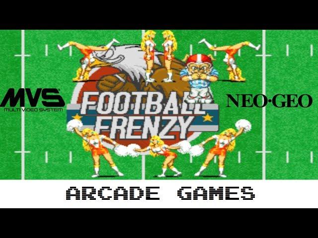 Football Frenzy - フットボールフレンジー (Quick Gameplay) Arcade Neo Geo MVS